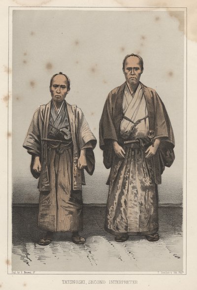Tatsnoski, Second Interpreter, 1855 by Eliphalet Brown